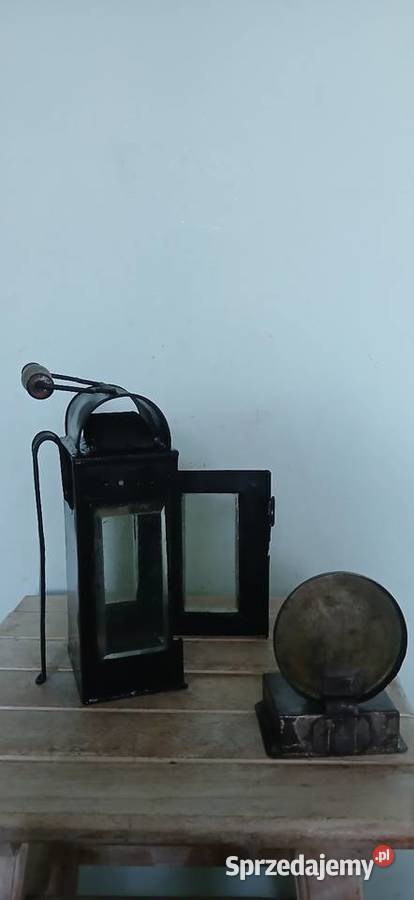 Stara lampa kolejowa Kraków