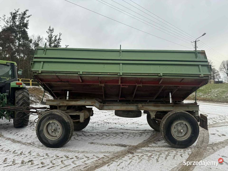 przyczepa wywrotka dwustronna hl 8011 Dworzysko