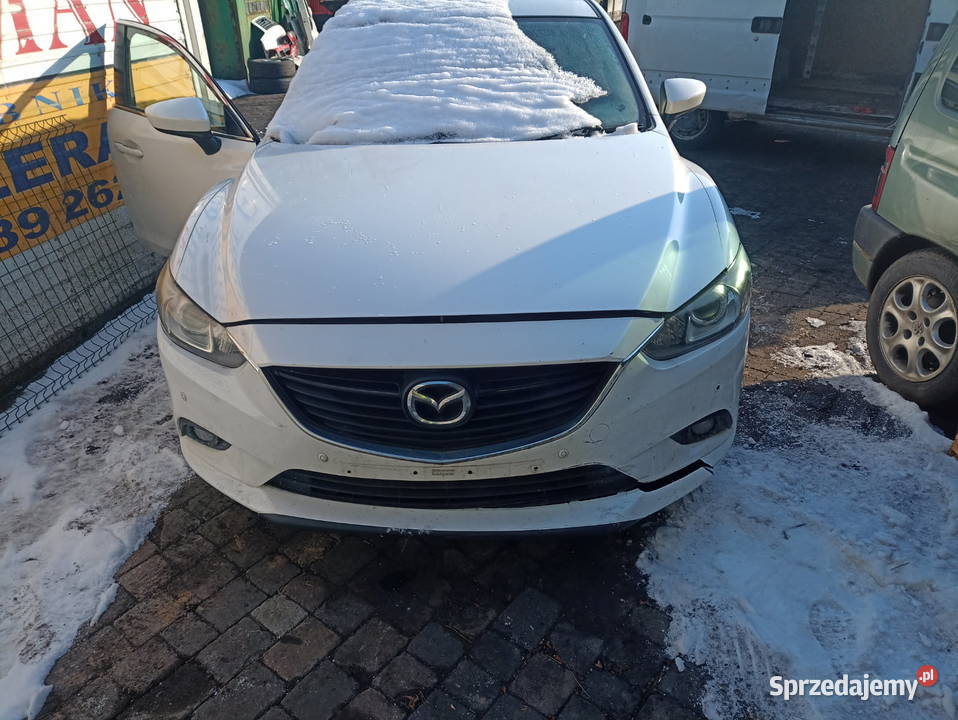 Mazda 6 GJ 1215 KOMPLETNY przód Zderzak Lampy