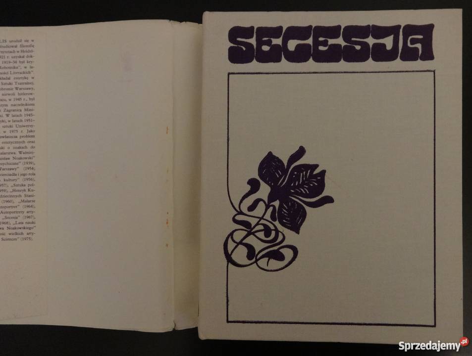 SECESJA Mieczysław WALLIS 1984 Szczecin