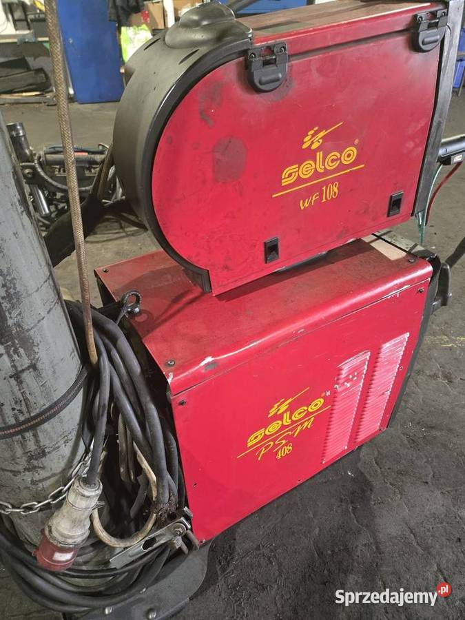 Spawarką SELCO PSM 408 z podajnikiem WF108 Rybnik