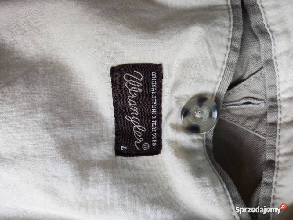 Marynarka męska Wrangler beżowa Głuchołazy