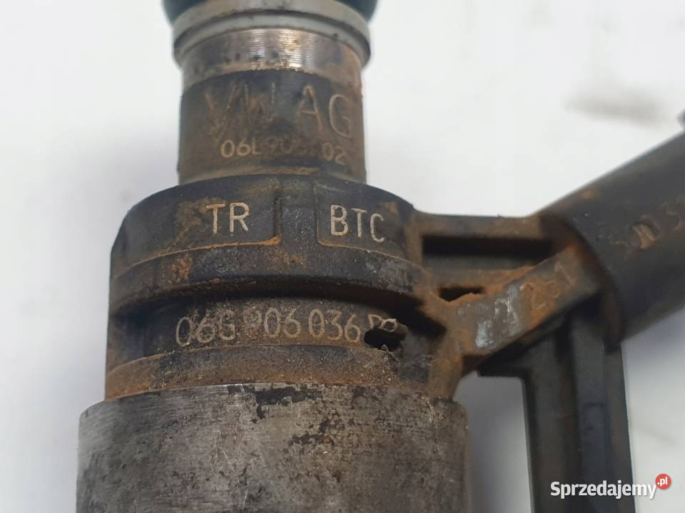 WTRYSKIWACZ Audi A3 II 8P 20 TFSI 06G906036B lubelskie Chełm sprzedam