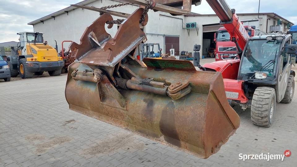Hydrauliczna łyżka skarpowa 230 skarpówka złącze Osprzęt roboczy