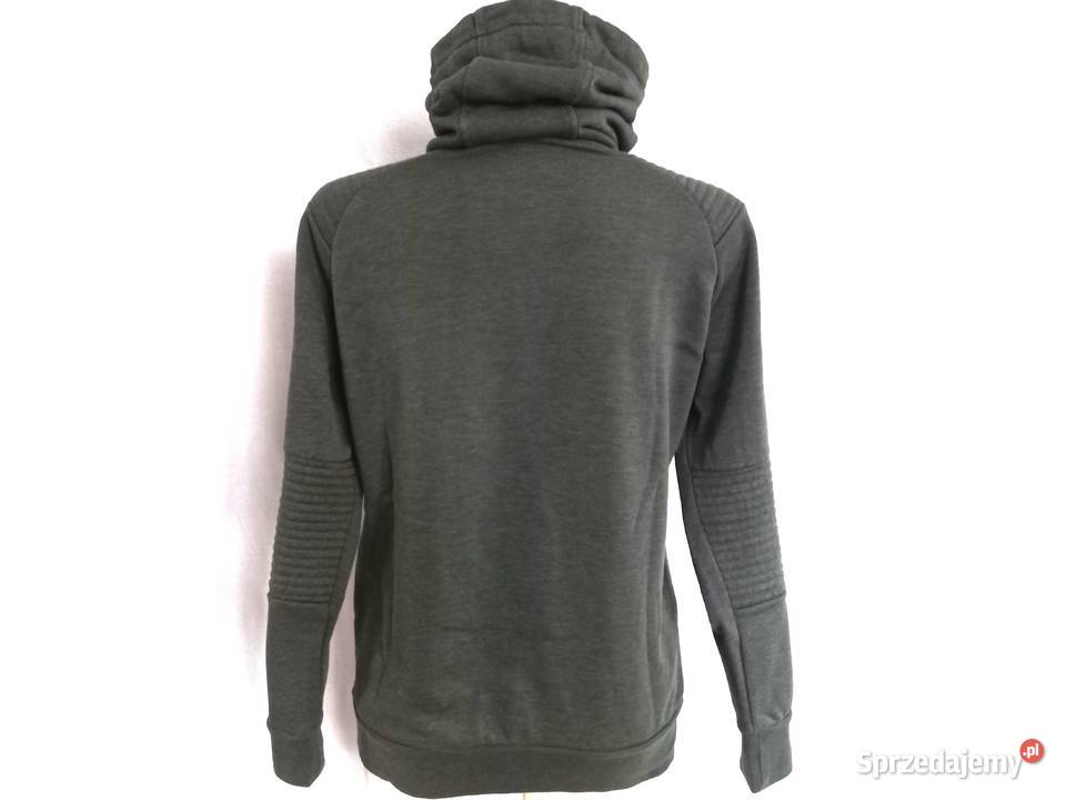 BLUZA zielona Komin ocieplana r SM bawełna Białystok