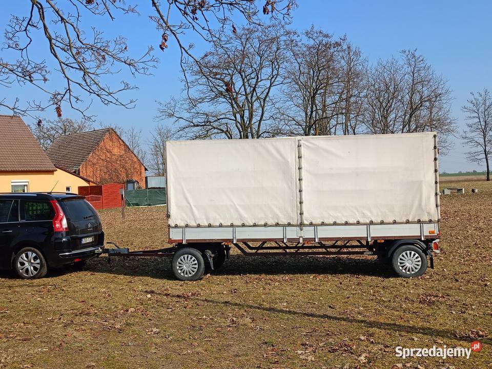 Przyczepa przyczepka SAM samochodowa 2 t dmc Rok produkcji 1993