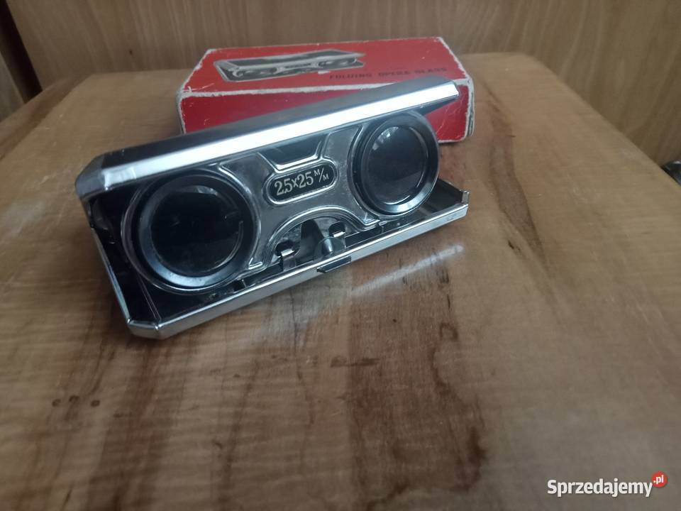 lornetka operowa teatralna vintage Lornetki i teleskopy Nowy Tomyśl