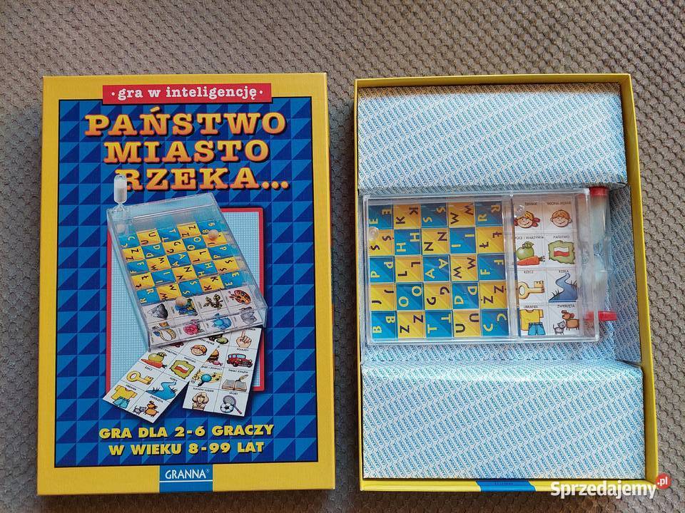 GRANNA gra w inteligencję Państwo Miasto Rzeka Kraków