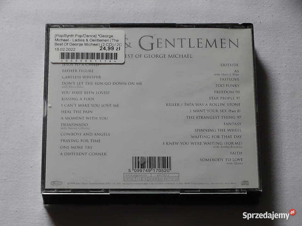 George Michael Ladies Gentlemen 2CD Płyty i kasety Biłgoraj