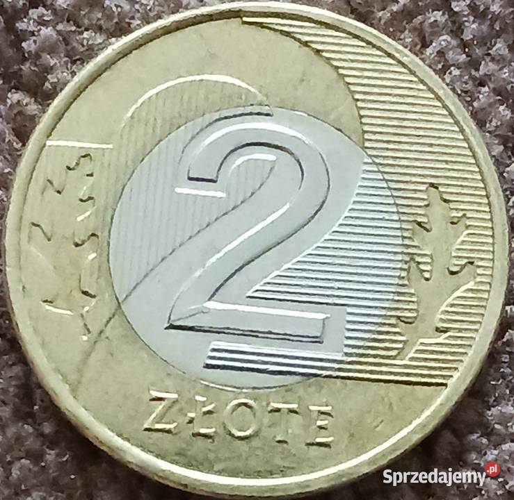 2 Złote 2024 r Destrukt około mennicze Konin