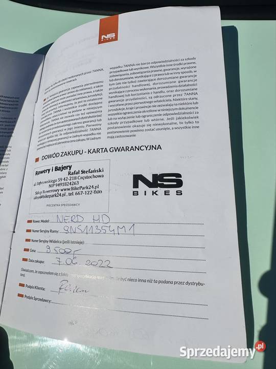 NS BIKE NERD HD Górskie, MTB