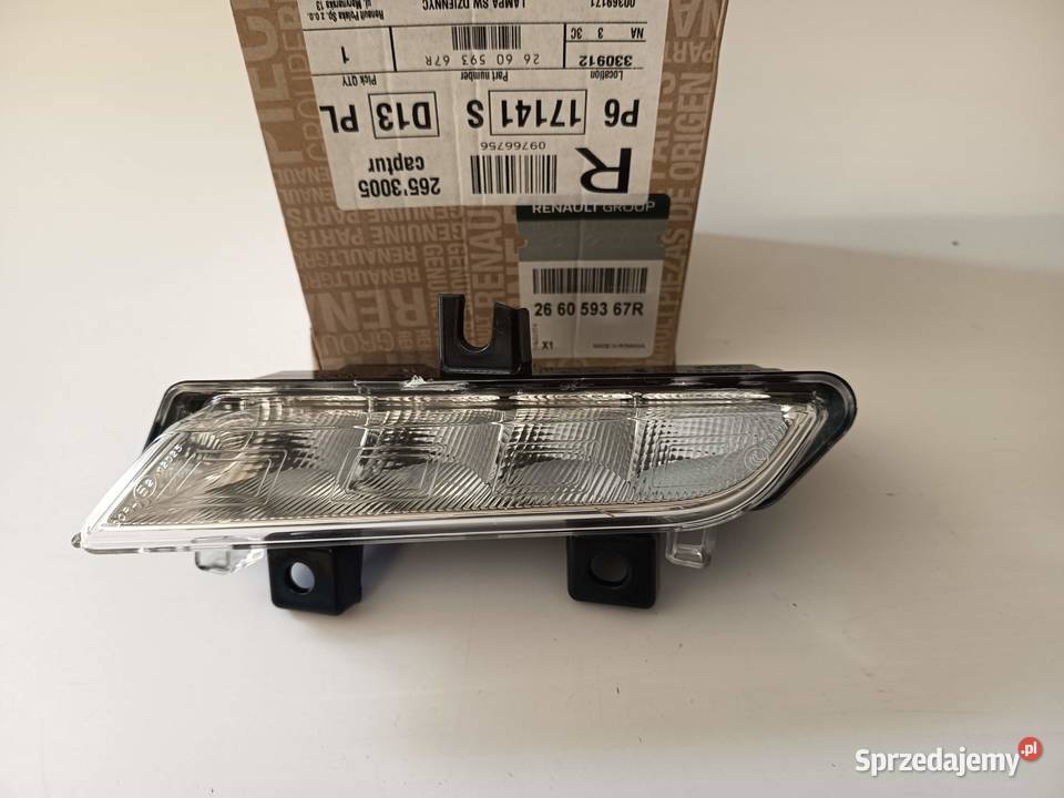 LAMPA ŚWIATEŁ DZIENNYCH LEWA 266059367R Światła do jazdy dziennej DRL sprzedam