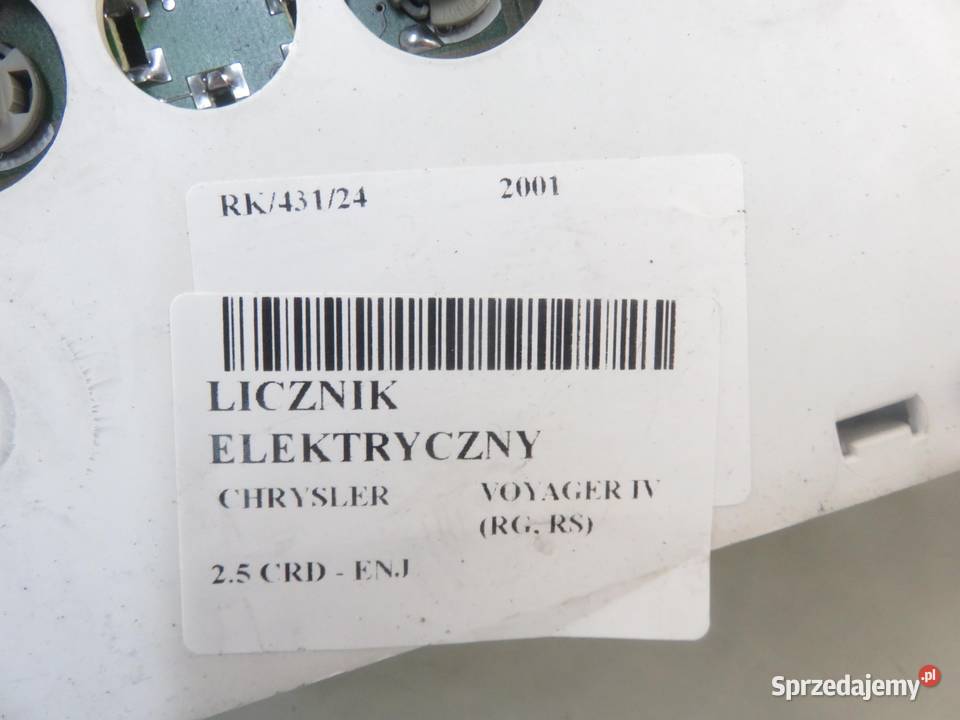LICZNIK CHRYSLER VOYAGER IV 25 CRD TN1575107250