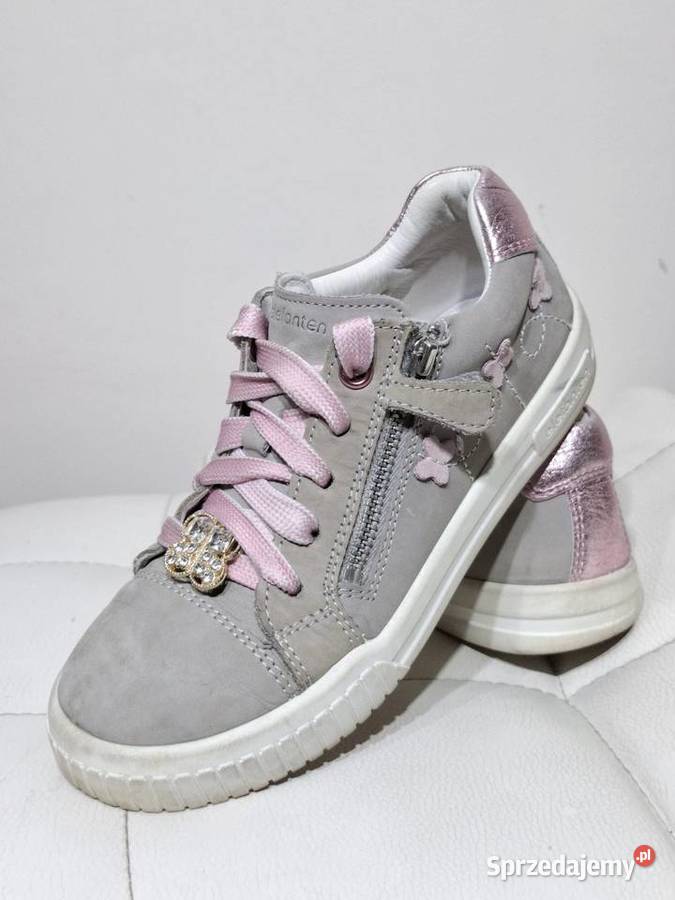 Elephanten 30 skórzane sneakersy dziecięce brązowy/beżowy sprzedam