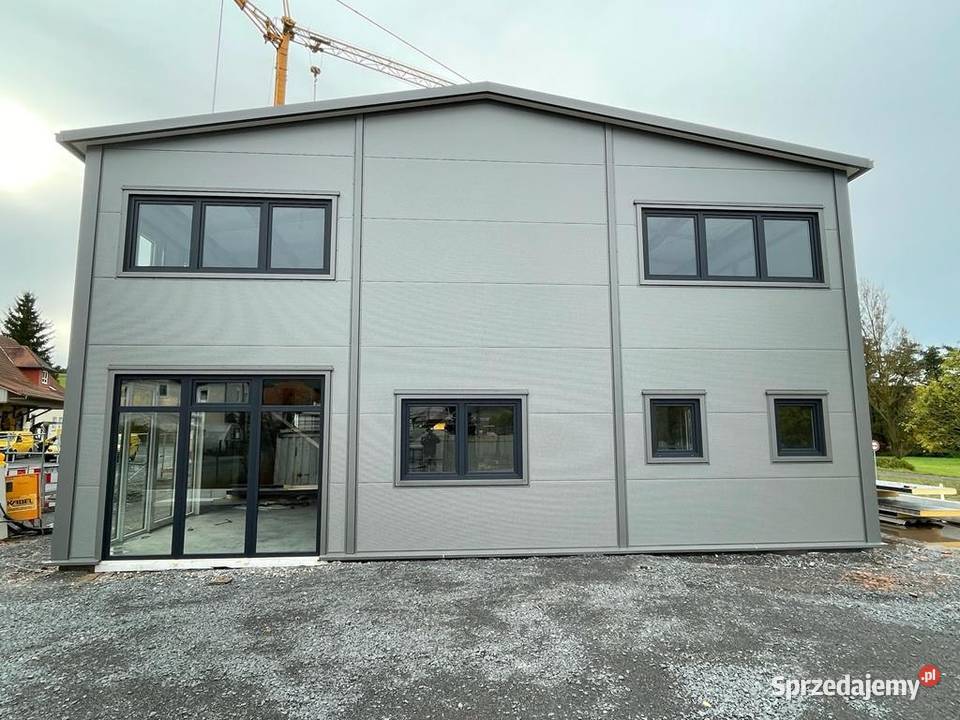 hala stalowa magazyn warsztat obiekt z płyty Szczury