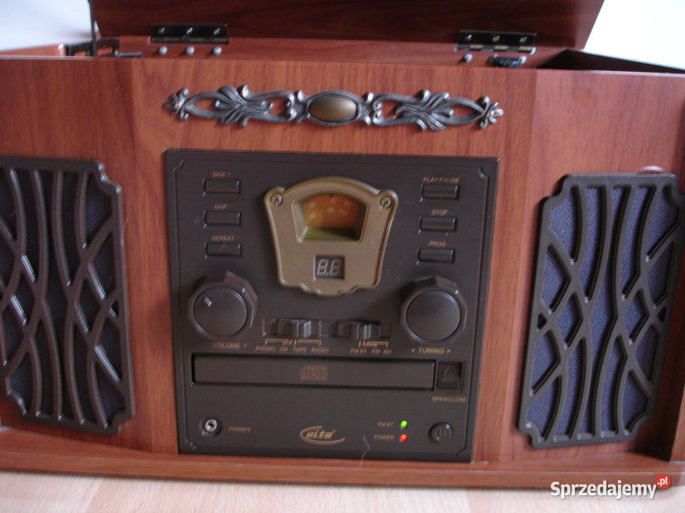 GRAMOFON retro radiokasetaCDELTA 1237 Zielona Góra