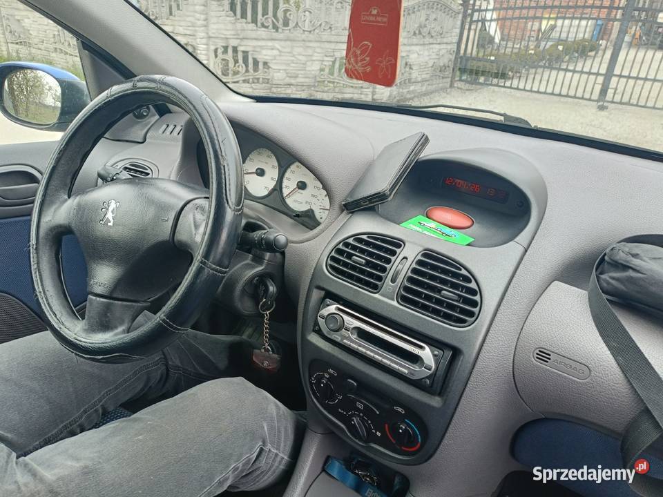 Peugeot 206SW 2003RBenzyna Przebieg169700 Łask