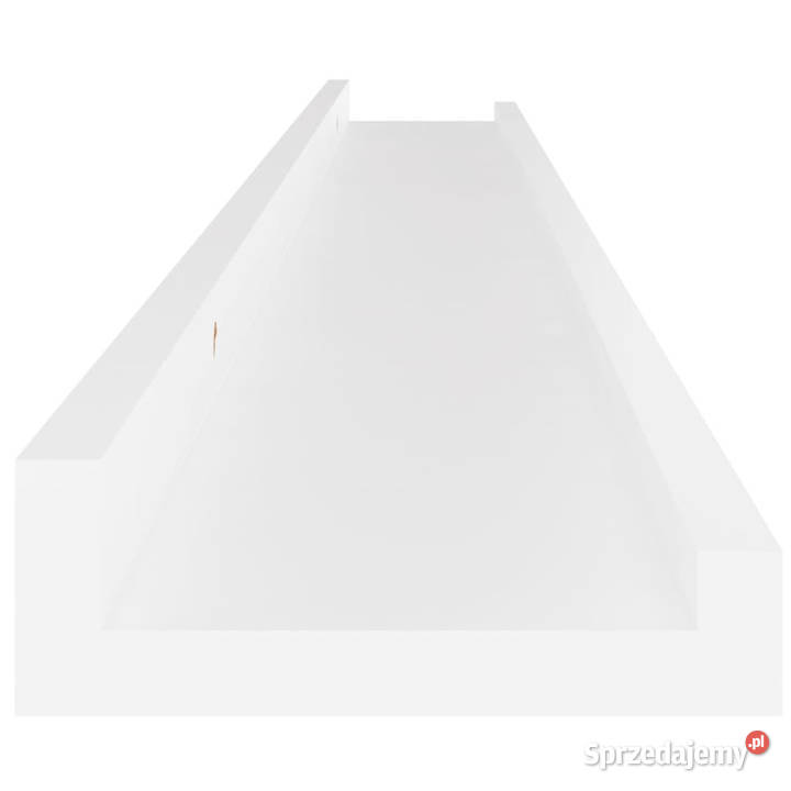 Półki ścienne 2 białe 100x9x3 WM326658 mazowieckie Warszawa