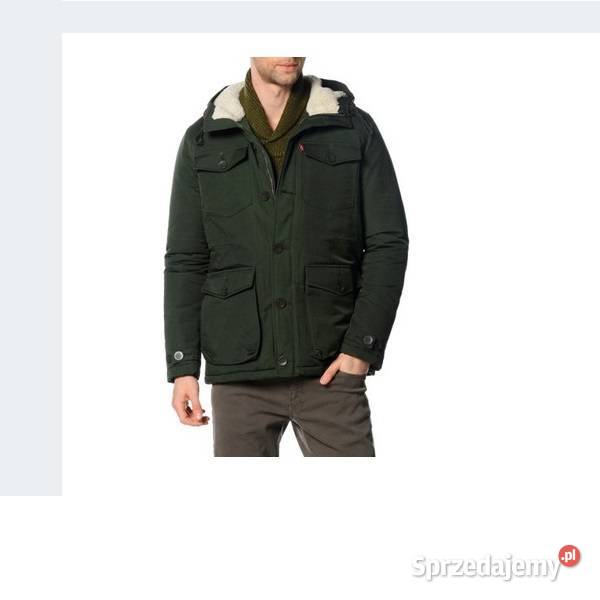 Kurtka zimowa parka Levis THERMORE M khaki męska Zimowa  Dęblin