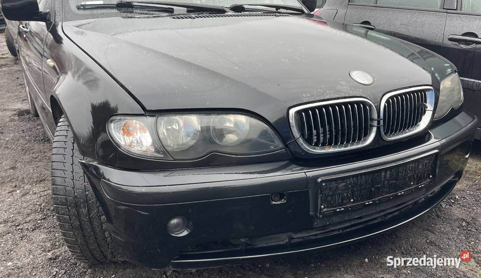 BMW E46 Lift 318d M47N 4759 BLACK SAPPHIRE METAL osobowe Motoryzacja Piotrków Trybunalski