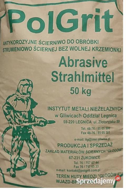 piasek do piaskowania konstrukcji cegły polgrit Praszka sprzedam