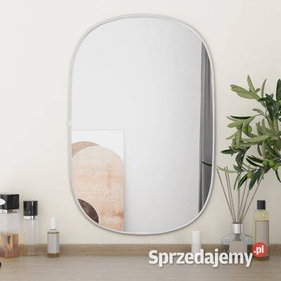 vidaXL Lustro ścienne srebrne 60x40 sku348212