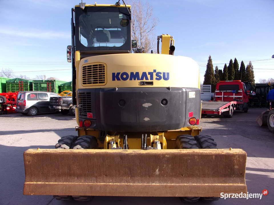 Koparka kołowa KOMATSU PW98MR8 2013 r łódzkie Opoczno