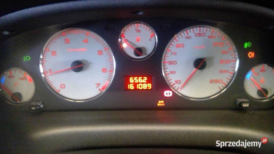 Peugeot 406 coupe benzyna zegary białe rarytas osobowe