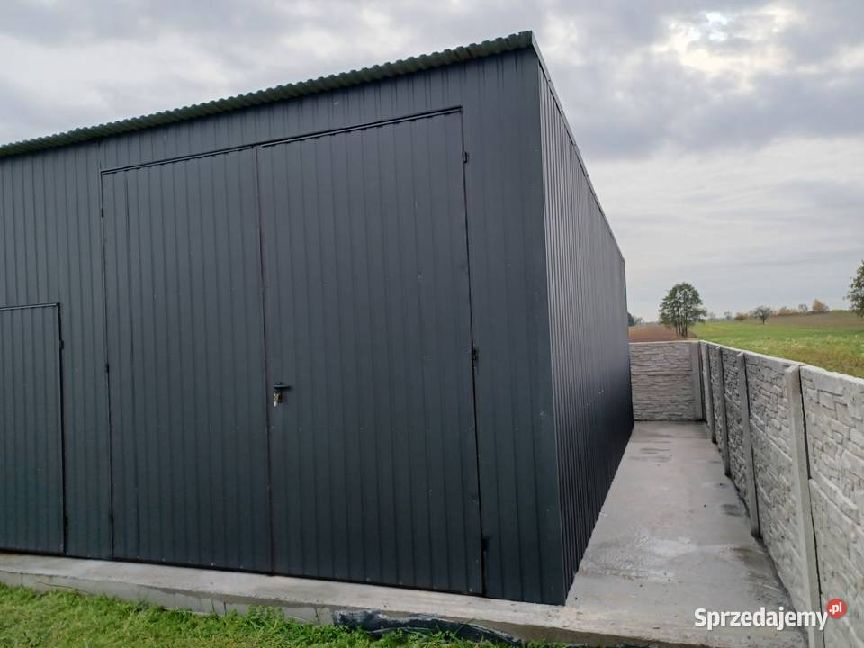 Garaż Blaszany CAŁA POLSKA Wiata Hala Szybka Konin