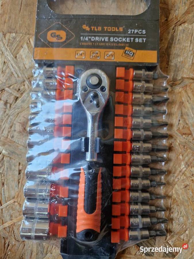 ZESTAW KLUCZY NASADOWYCH 27 el GRZECHOTKA 14 wielkopolskie Głogowa