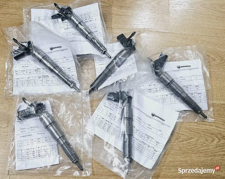 Wtryski BOSCH piezo 0 445 115 048 Common Rail dolnośląskie Legnica
