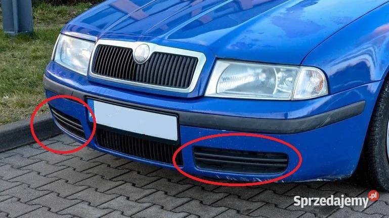 Zaślepki kratki zderzaka przedniego Skoda małopolskie Kraków