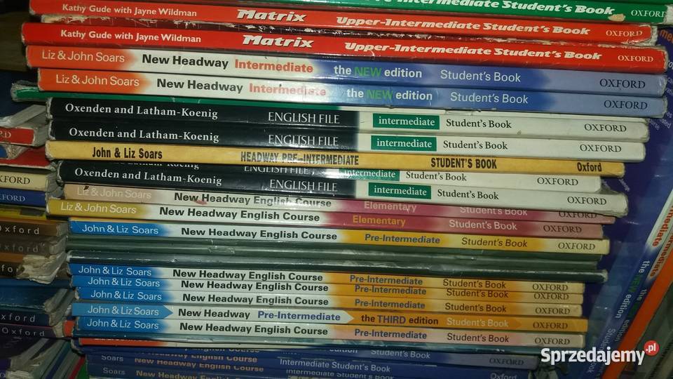 Englishfile intermediate student book książki Warszawa