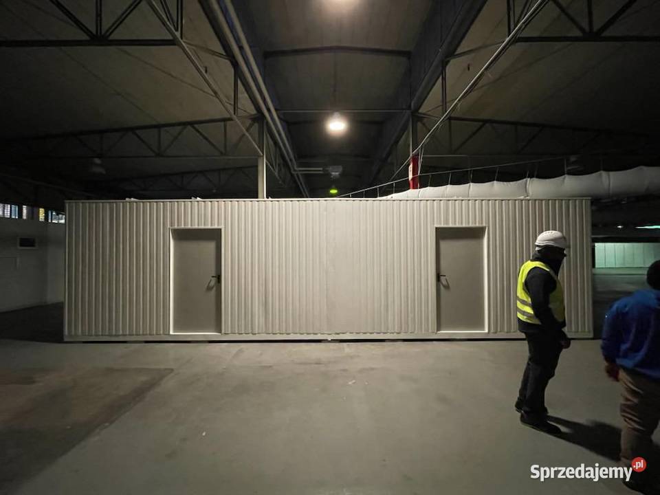 Kontener biurowosocjalny Wymiary 4x5 m wys 260 łódzkie Dąbrowa
