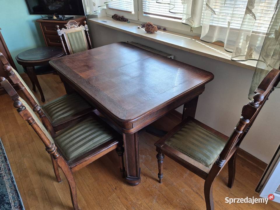 Stół rozkładany dębowy Warszawa sprzedam
