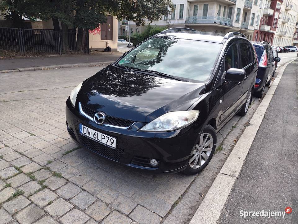 SPRZEDAM MAZDA 5 CR19 benz 18 2008 7miejsc 1 włw manualna Wrocław sprzedam