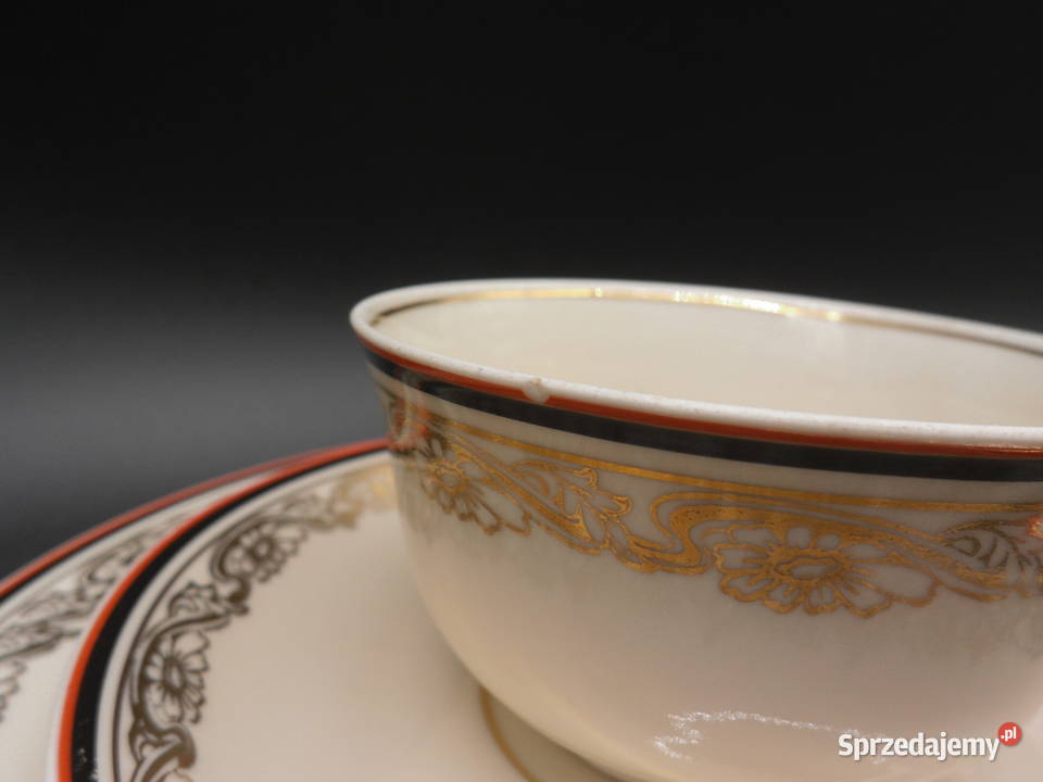 Zestaw śniadaniowy trio z porcelany Raszków