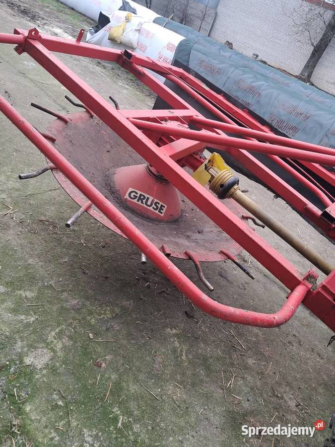 Rozbijak równiarka rozgarniacz traw pryzm Gruse Sokołów Podlaski