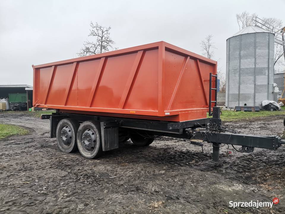 Przyczepa tandem wywrotka zarejestrowana Wieluń