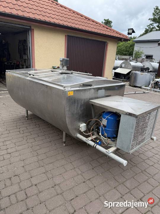 schładzalnik basen zbiornik do mleka 1250L Magazynowanie Myszyniec Stary