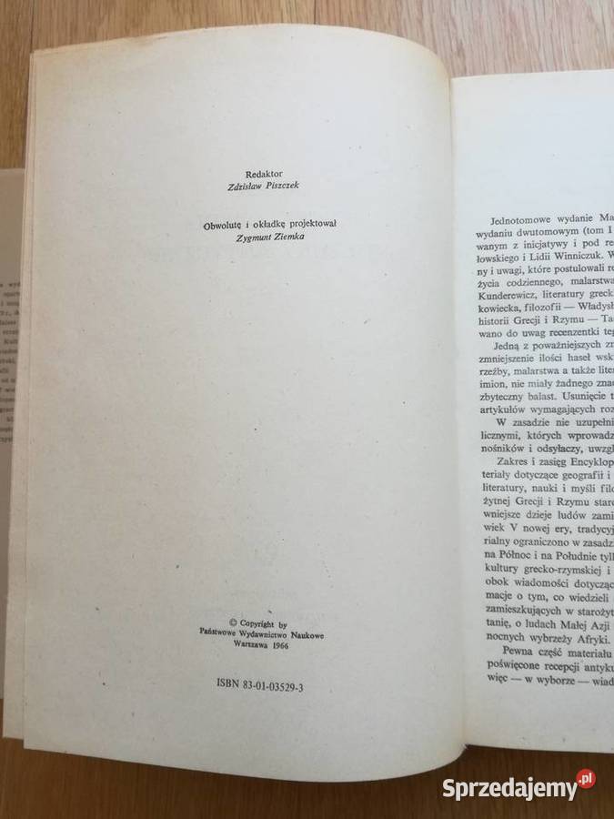 Mała encyklopedia kultury antycznej A Z