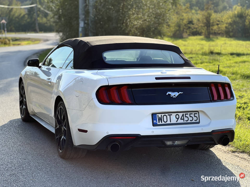 Ford Mustang 23 EcoBoost 320 Cabrio Warszawa sprzedam