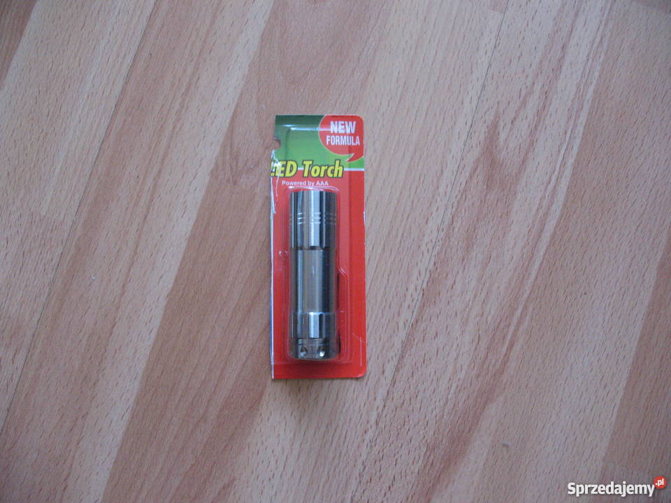 Podręczna latarka metalowa Chorzów