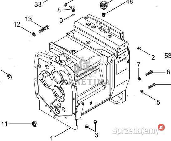 Holland T8010 T8020 T8030 T8040 T8050 Obudowa wielkopolskie