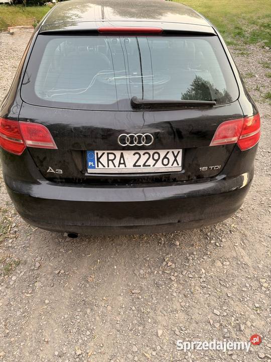 Audi a3 8p 16 tdi 105 polift klimatyzacja Kraków