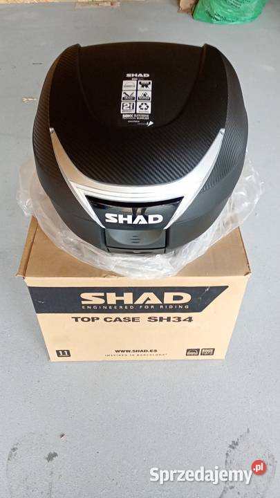 Kufer do skutera SHAD SH34 nowy sprzedam