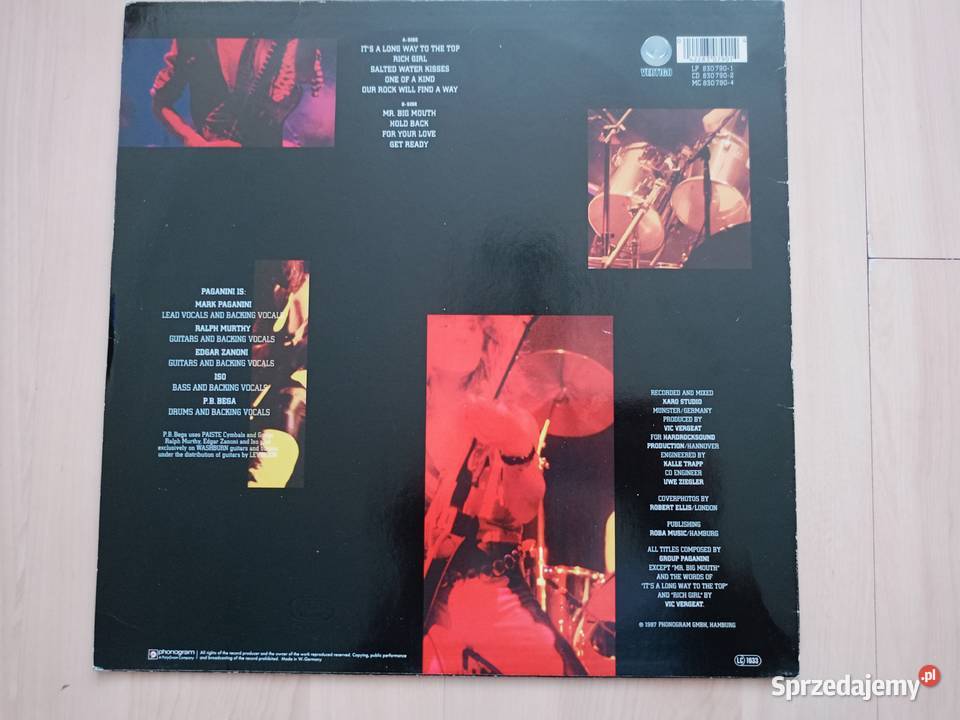 Paganini płyta winylowa lubelskie Chełm