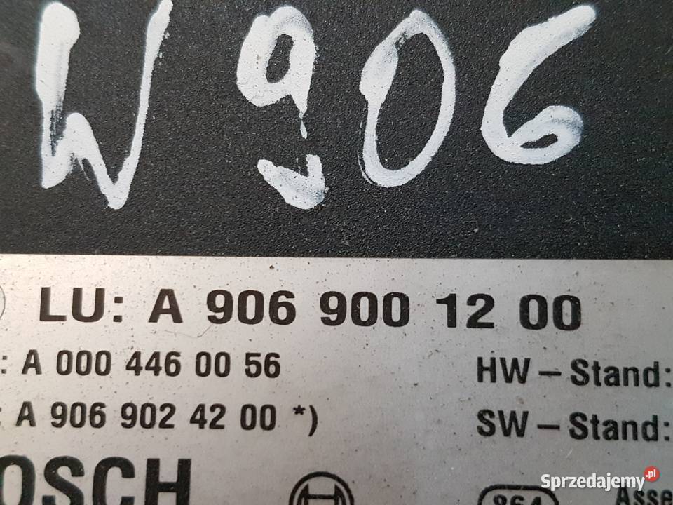 MERCEDES SPRINTER W906 MODUL PDC CZUJNIKOW dostawcze wielkopolskie