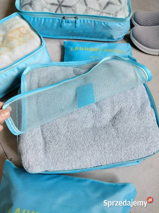 Duże organizery podróżne 6 sztuk pokrowce do śląskie