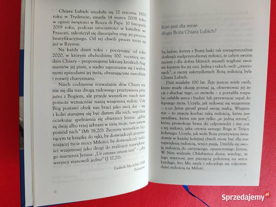 Chiara Lubich Nie ma kolców bez róży Myśli na miękka Katowice